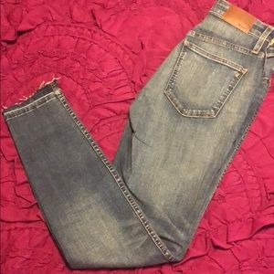 Madewell curvy high rise skinny jeans